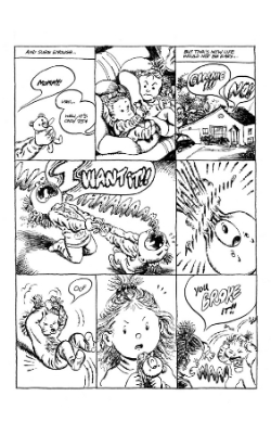 Page from <em>Animaland & Friends</em> (Self published, 2024)